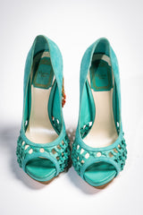 Christian Dior 'Cha Cha' Chandelier Peep-Toe Pumps (Resort 2009)