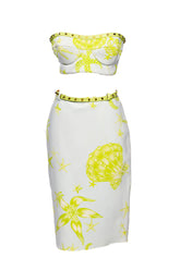 Versace SS2012 Runway Seashell Print Two-Piece Set