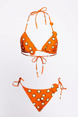 Jean Paul Gaultier Soleil Vintage Polka Dot Bikini Set (1990s)