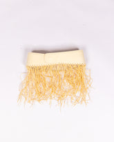 Giuseppe Zanotti Raffia Fringe Belt