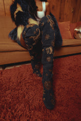 Pucci FW2015 “Zodiac” Thigh-High Boots