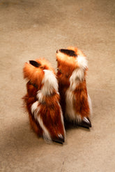 Roberto Cavalli FW2011 Faux Fur Cone-Heel Boot