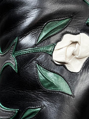 Miu Miu Leather Floral Knee Boots (SS2012)