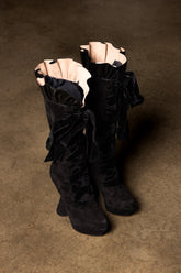 Louis Vuitton Cancan Lace-Up Boots