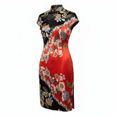 Roberto Cavalli S/S 2003 Silk Cheongsam Dress