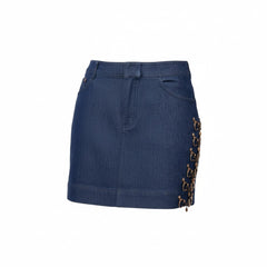 Christian Dior Galliano-Era Denim Mini Skirt