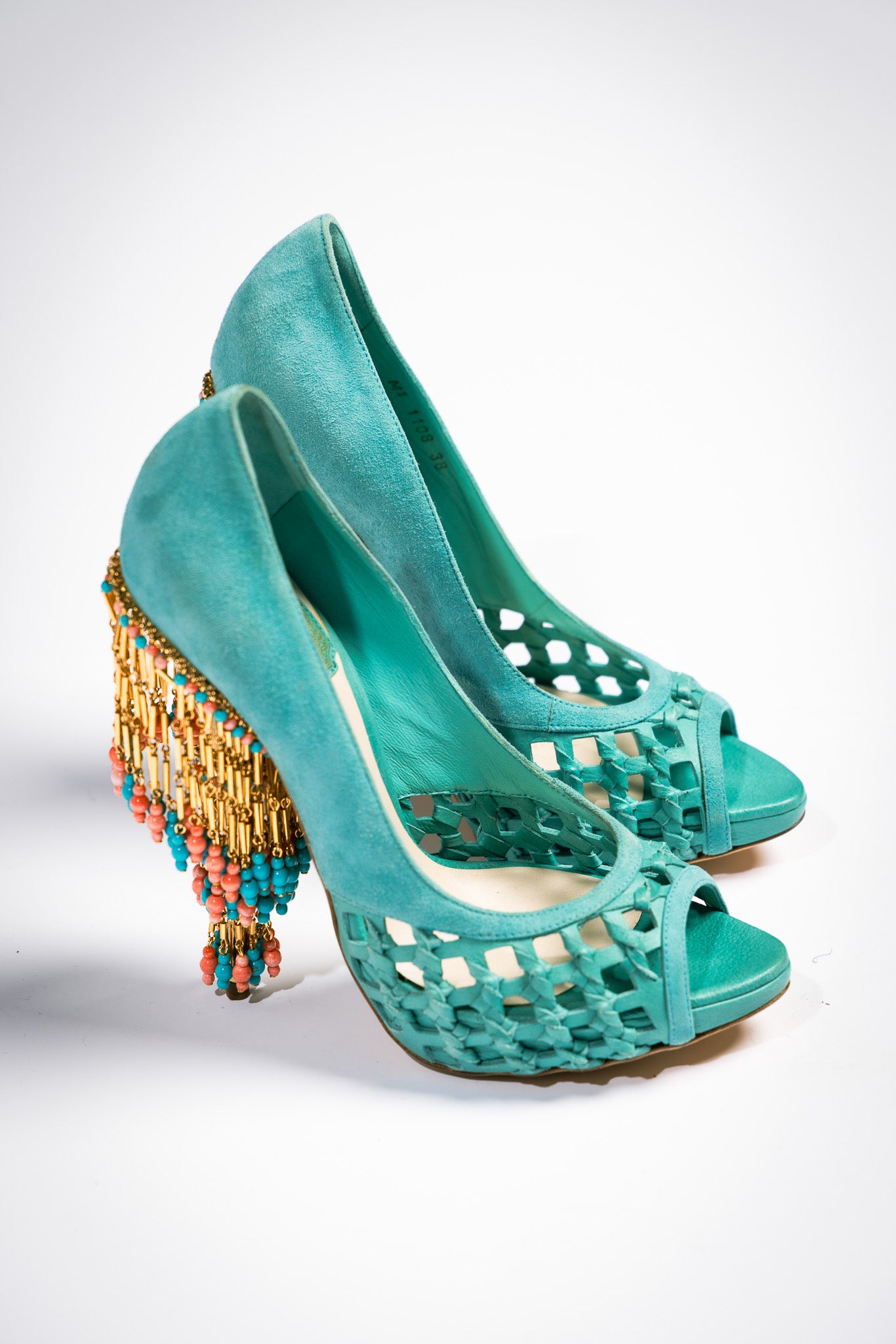Christian Dior 'Cha Cha' Chandelier Peep-Toe Pumps (Resort 2009)