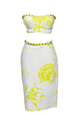 Versace SS2012 Runway Seashell Print Two-Piece Set