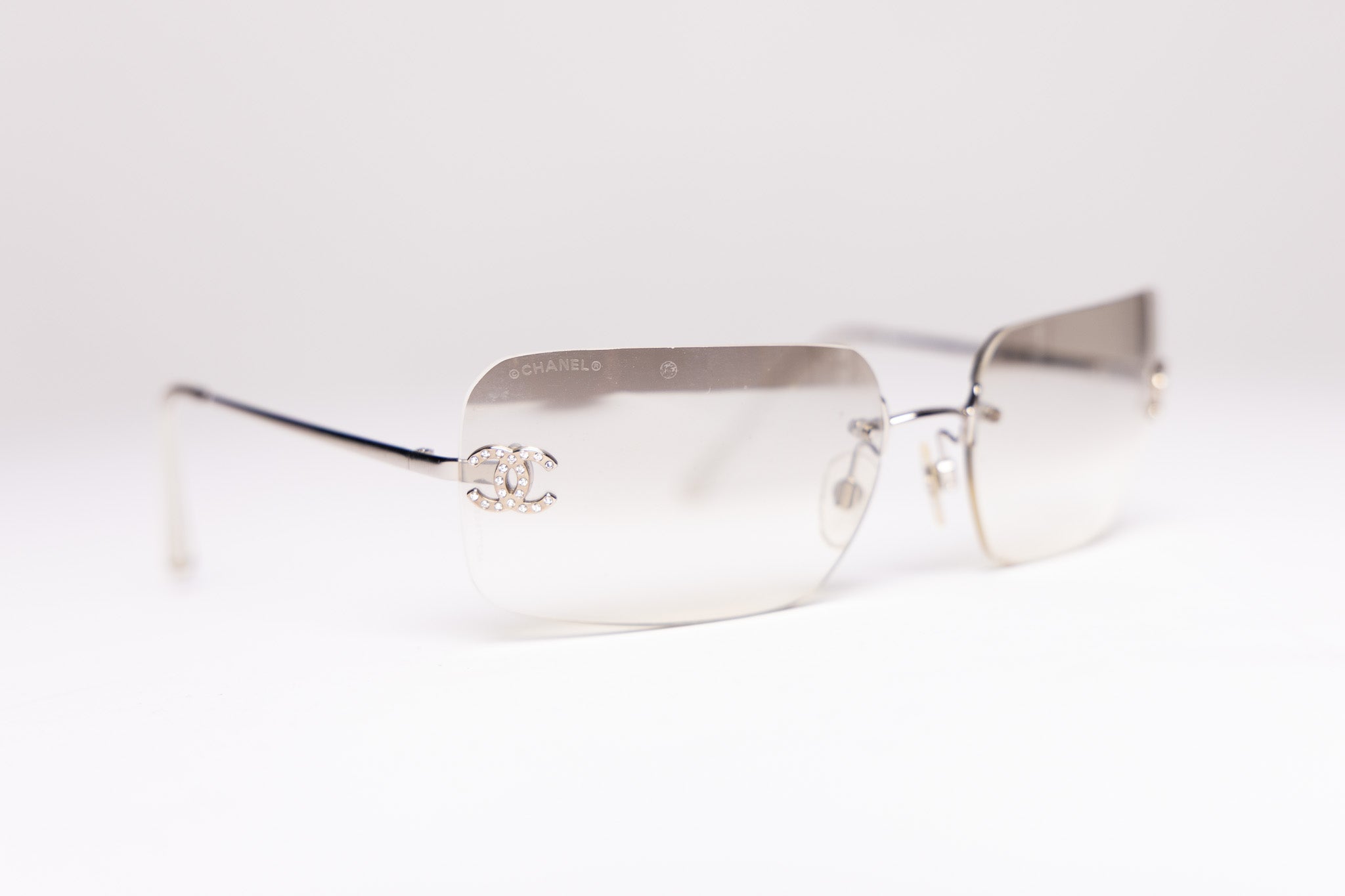 Chanel Rimless CC Sunglasses (Y2K)