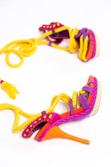 Christian Dior Tahiti Rope Platform Sandals by John Galliano (SS2011)