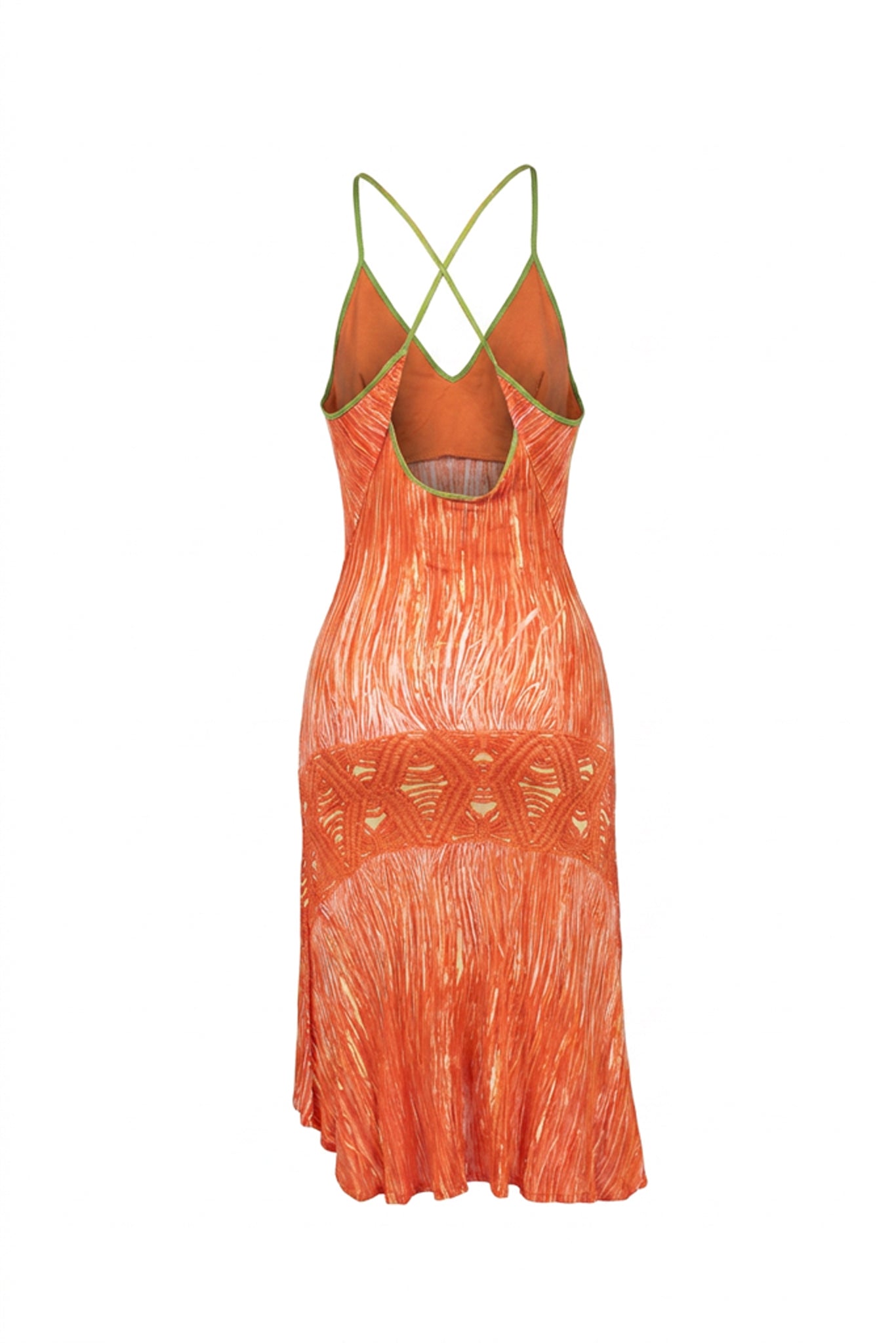 Just Cavalli Cutout Tie-Front Dress