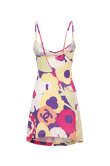 Chanel Floral Print CC Slip Dress (SS2000)
