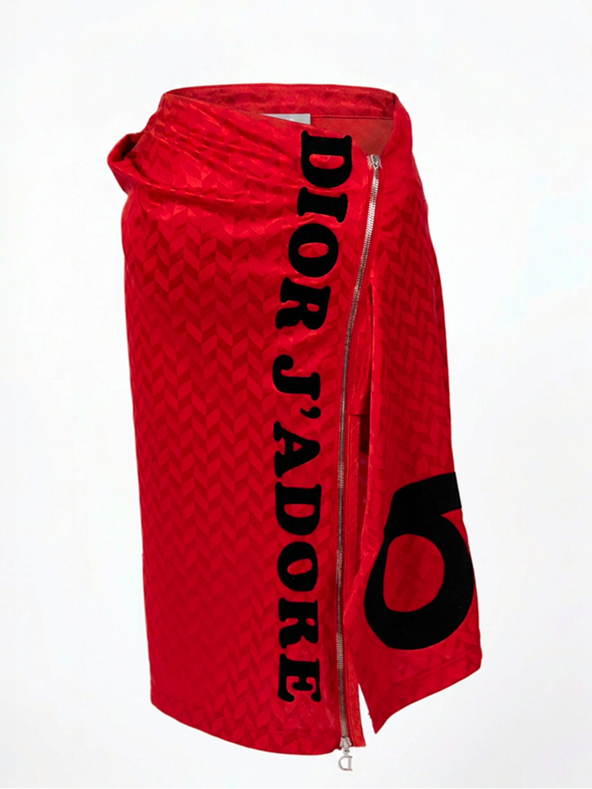 Christian Dior 'J’Adore' Six-Zipper Soccer Jersey Skirt (SS2001)