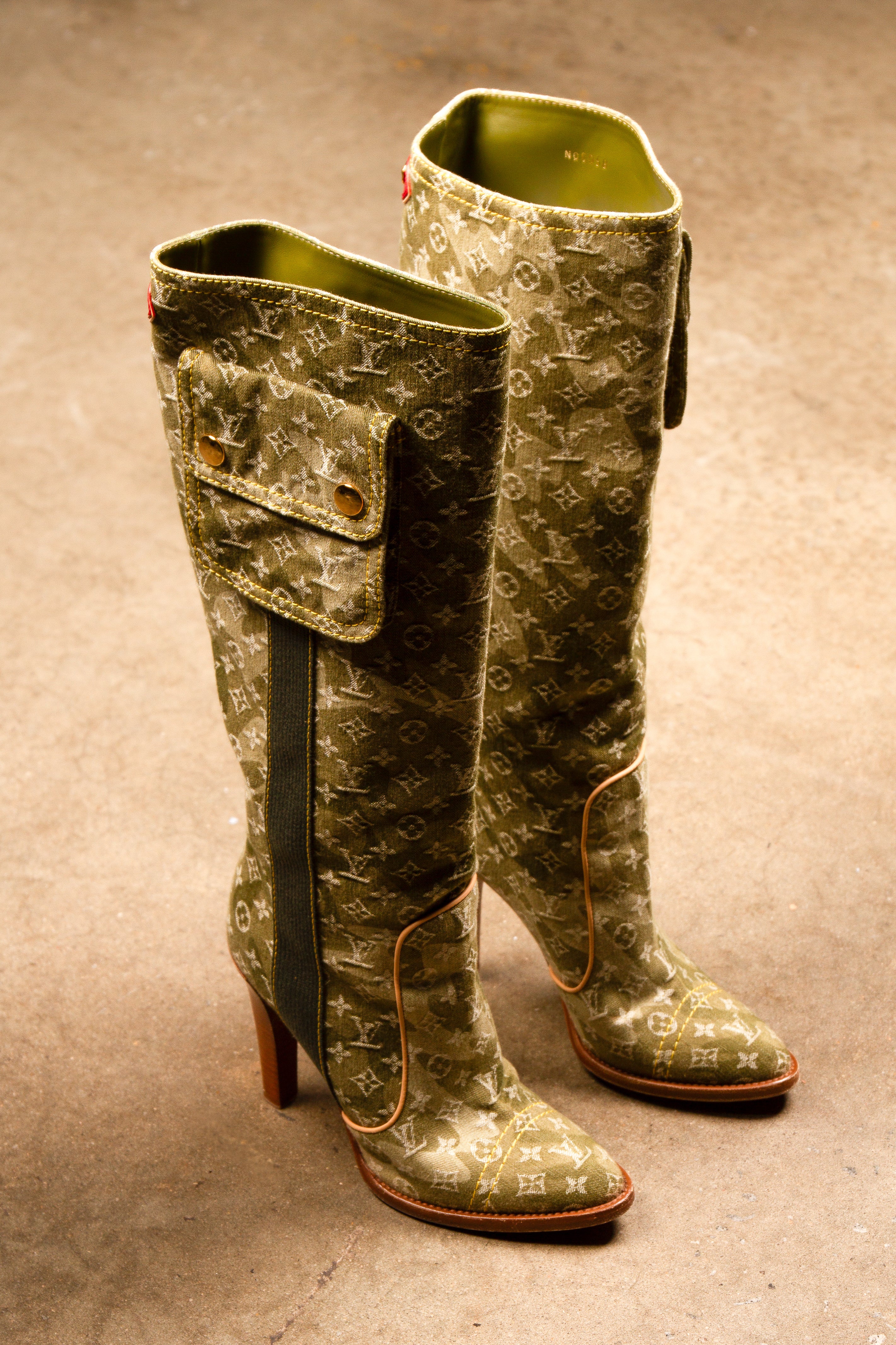 Louis Vuitton “Monogramouflage” Boot (Murakami, 2008)