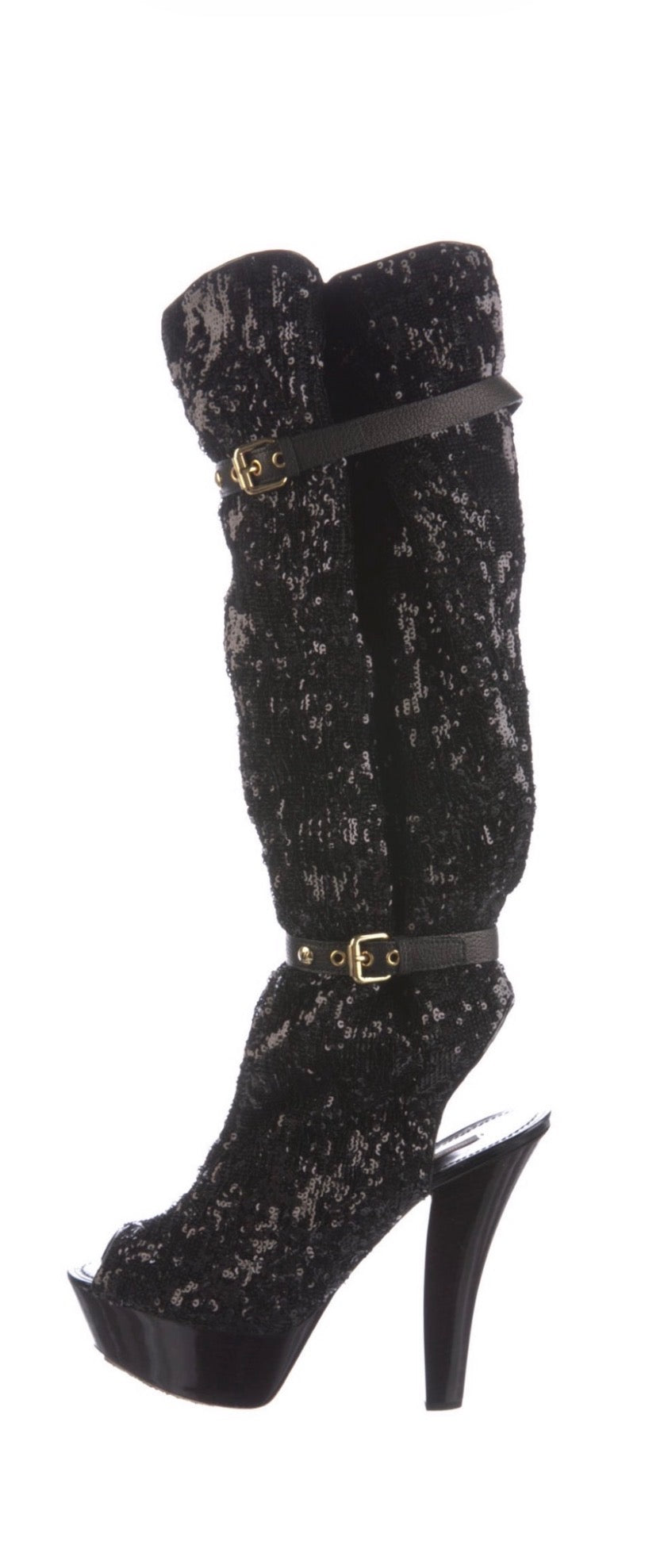 Louis Vuitton Resort Sequin Booties (2011)