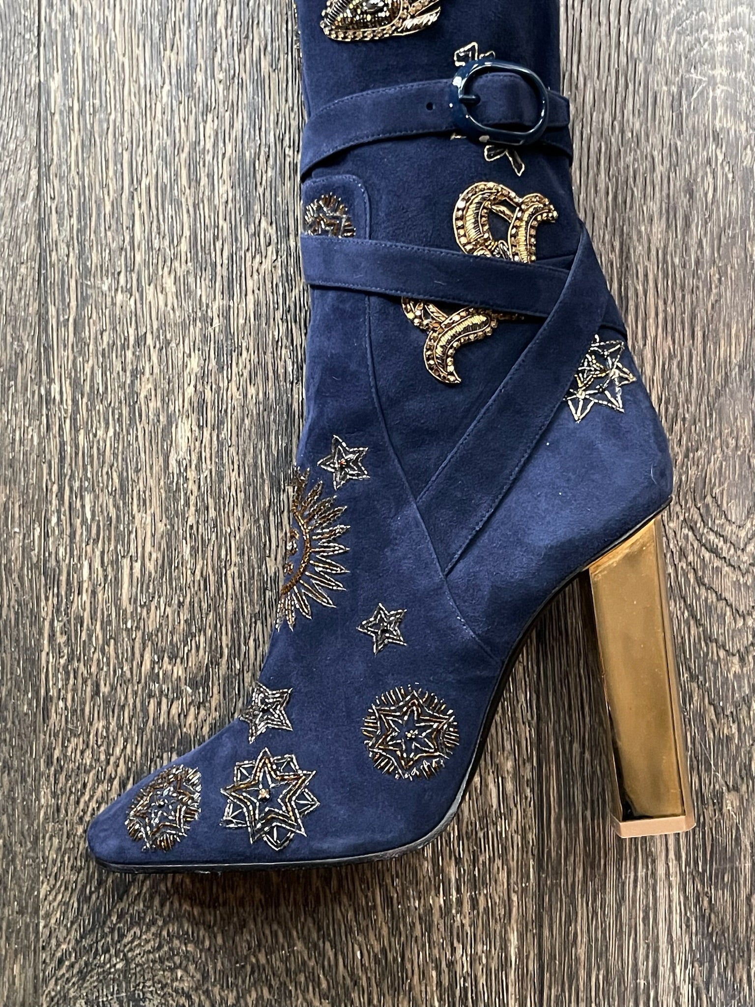 Pucci FW2015 “Zodiac” Thigh-High Boots
