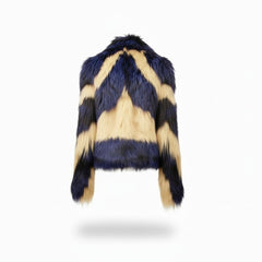 Just Cavalli FW2013 Runway Fox Fur Jacket (Look 26)